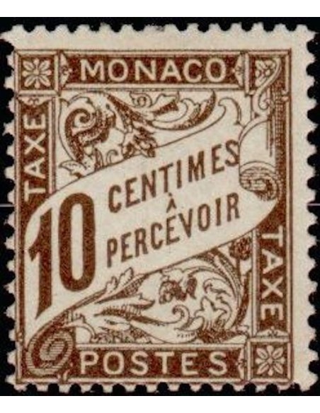 Monaco TA Neuf ** N° 0004