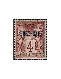 Timbre Poste Port-Said N° 04 Neuf ** philatélie foxtimbre