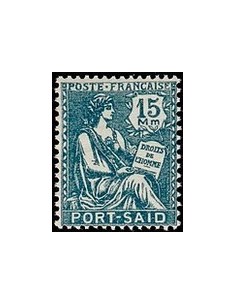 Timbre Poste Port-Said N° 81 Neuf * philatélie foxtimbre