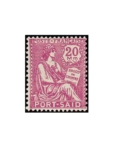 Timbre Poste Port-Said N° 82 Neuf * philatélie foxtimbre