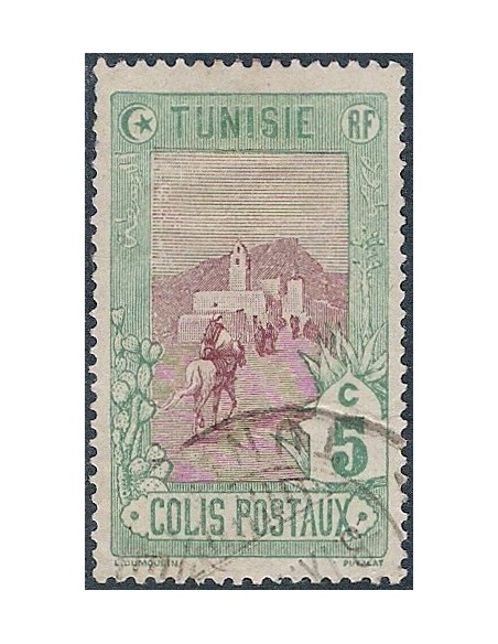 Tunisie CP N° 01 Obli