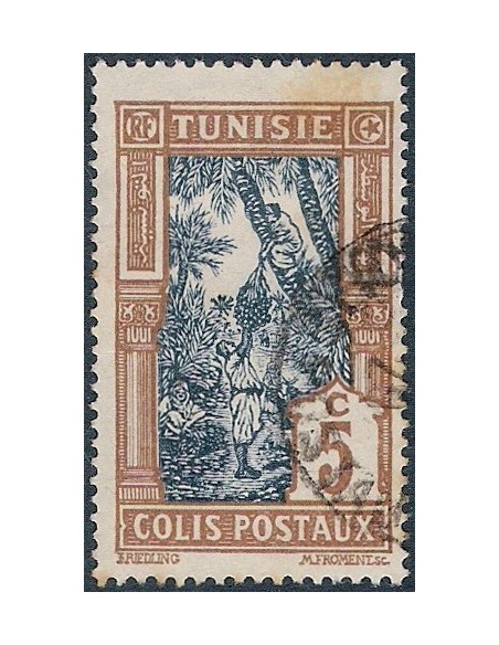 Tunisie CP N° 11 Obli