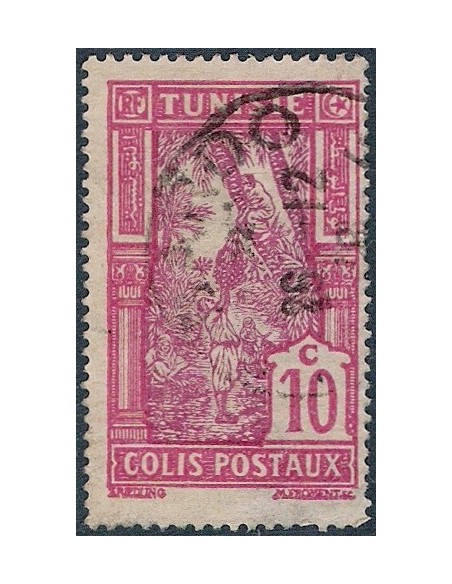 Tunisie CP N° 12 Obli