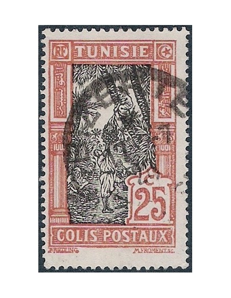 Tunisie CP N° 14 Obli