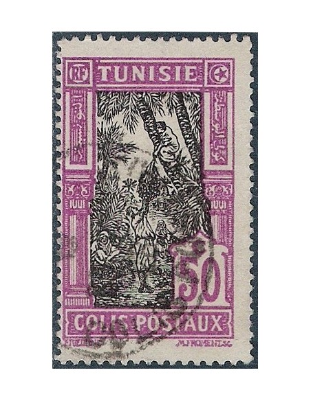 Tunisie CP N° 16 Obli