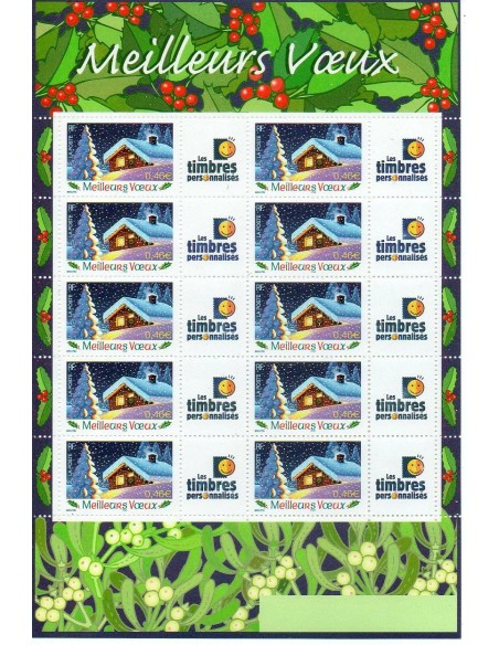 Feuille personnalisée N° 3533A2