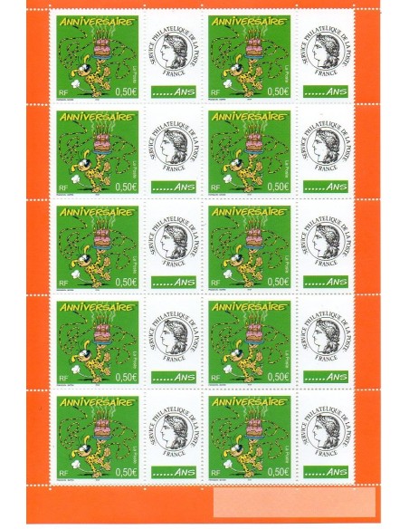 Feuille personnalisée N° 3569A