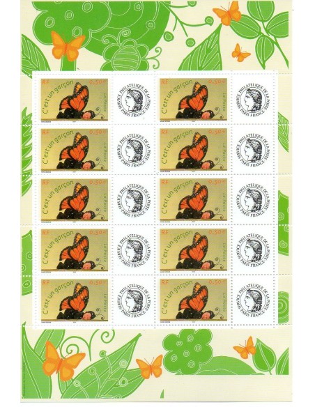 Feuille personnalisée N° 3635A2