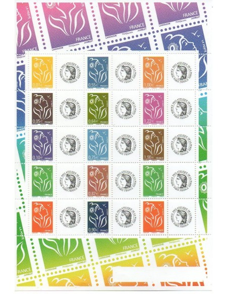 Feuille personnalisée N° 3925A