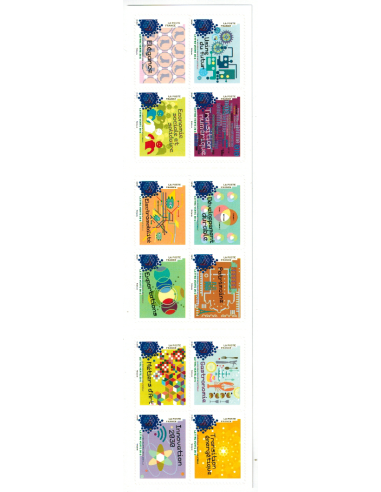 Carnet autoadhesif N° 1057