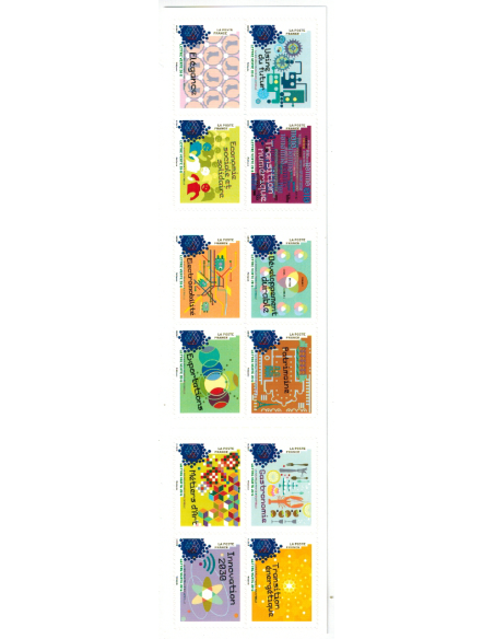 Carnet autoadhesif N° 1057
