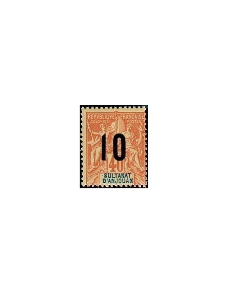 ANJOUAN N° 026 Obli