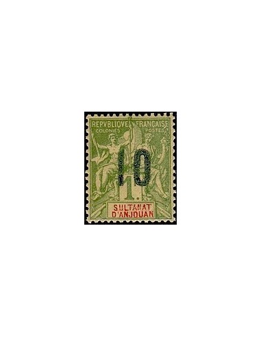 ANJOUAN N° 030 Obli