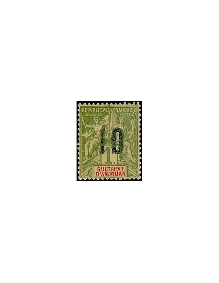 ANJOUAN N° 030 Obli