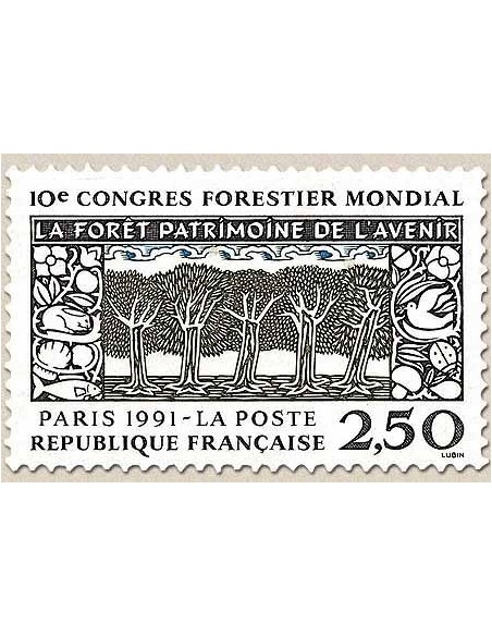 FR N° 2725 Oblitere