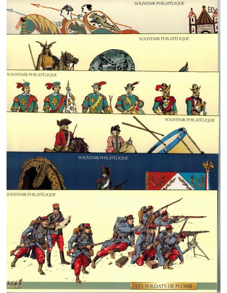 Bloc Souvenir N° 069 à 74 Neuf avec pochette