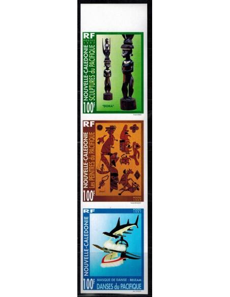 Nouv Cal N° 741/43 Neuf non dentelé