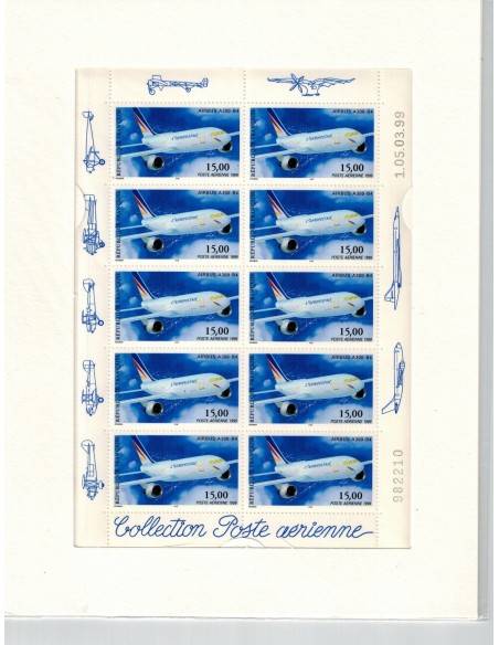 Feuille du PA N° 63a Neuf **