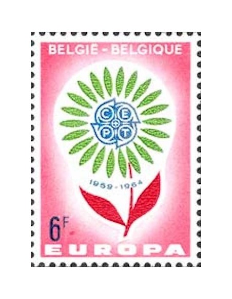 Timbre Poste Europa Belgique N° 1299 N** philatelie foxtimbre