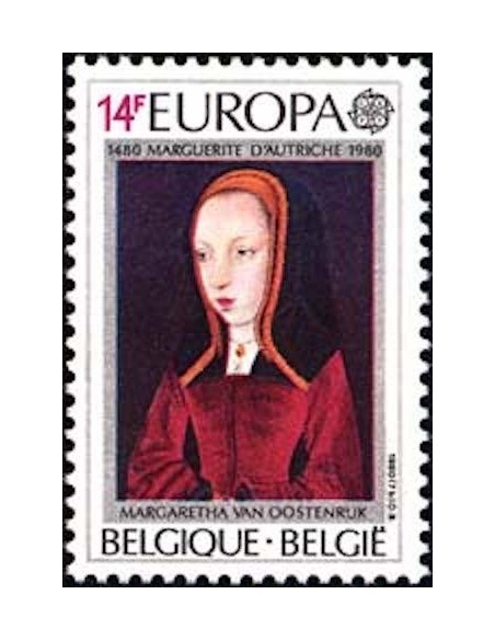 Timbre Poste Europa Belgique N° 1971 N** philatelie foxtimbre