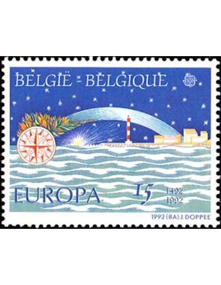 Timbre Poste Europa Belgique N° 2454 N** philatelie foxtimbre