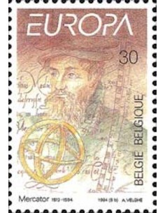 Timbre Poste Europa Belgique N° 2552 N** philatelie foxtimbre