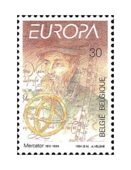 Timbre Poste Europa Belgique N° 2552 N** philatelie foxtimbre