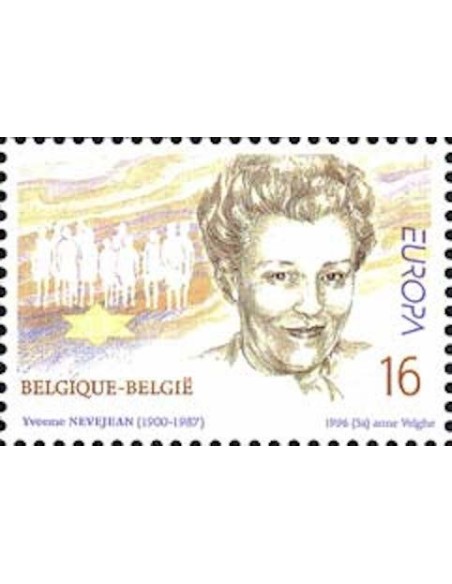 Timbre Poste Europa Belgique N° 2637 N** philatelie foxtimbre