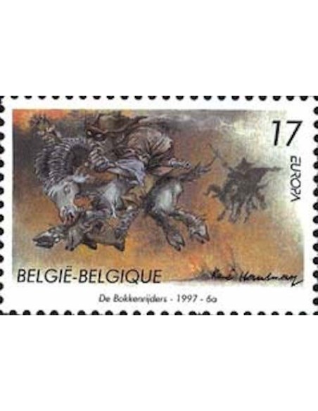 Timbre Poste Europa Belgique N° 2694 N** philatelie foxtimbre