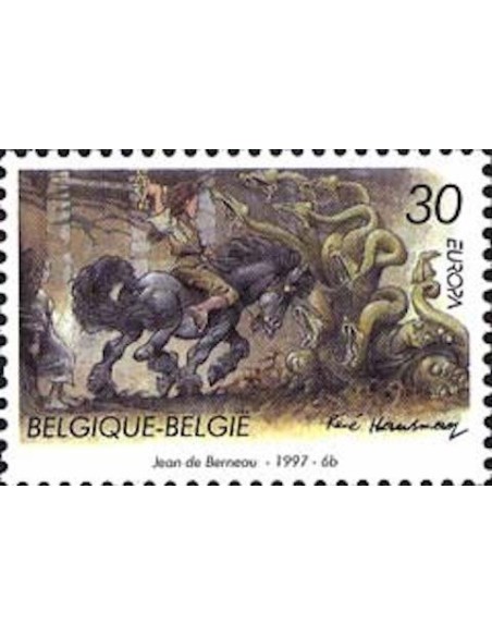 Timbre Poste Europa Belgique N° 2695 N** philatelie foxtimbre
