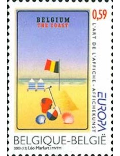 Timbre Poste Europa Belgique N° 3172 N** philatelie foxtimbre