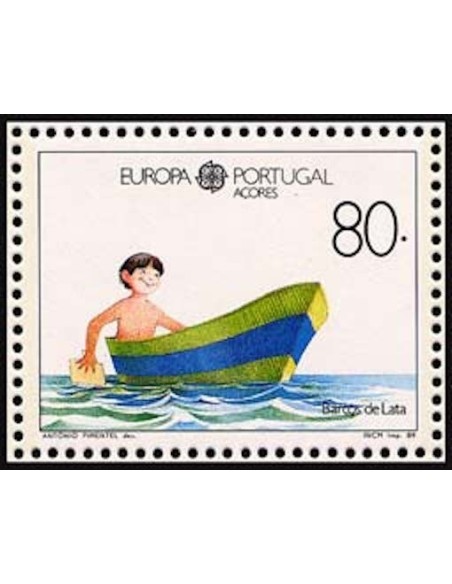 Timbre Poste Europa Açores N° 0391 N** philatelie foxtimbre