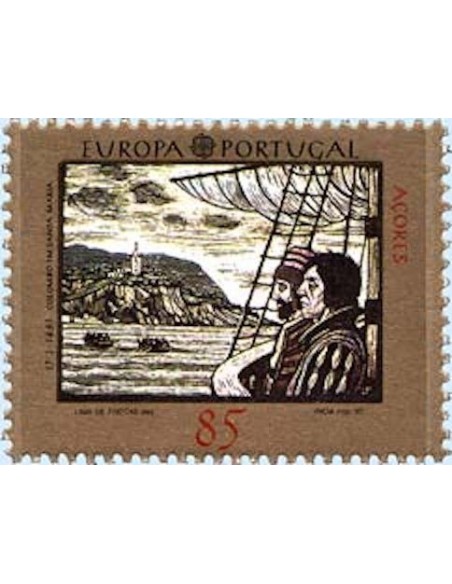 Timbre Poste Europa Açores N° 0415 N** philatelie foxtimbre