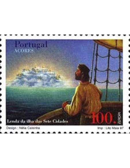 Timbre Poste Europa Açores N° 0456 N** philatelie foxtimbre