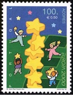 Timbre Poste Europa Açores N° 0465 N** philatelie foxtimbre