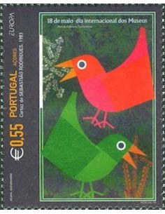 Timbre Poste Europa Açores N° 0484 N** philatelie foxtimbre