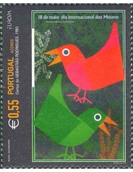 Timbre Poste Europa Açores N° 0484 N** philatelie foxtimbre