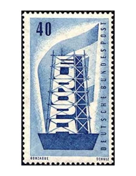 Timbre Poste Europa Allemagne N° 0118 N** philatelie foxtimbre