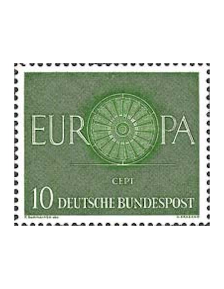 Timbre Poste Europa Allemagne N° 0210 N** philatelie foxtimbre