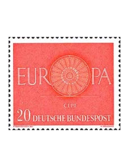 Timbre Poste Europa Allemagne N° 0211 N** philatelie foxtimbre