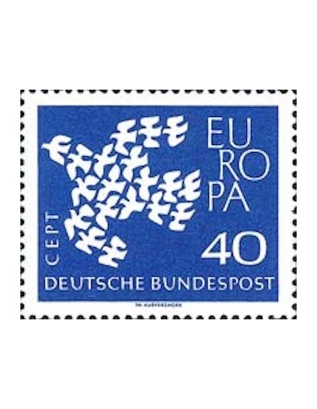Timbre Poste Europa Allemagne N° 0240 N** philatelie foxtimbre