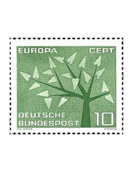 Timbre Poste Europa Allemagne N° 0255 N** philatelie foxtimbre