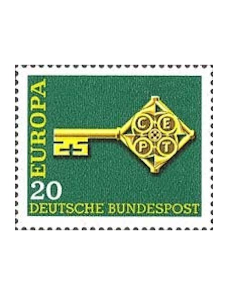 Timbre Poste Europa Allemagne N° 0423 N** philatelie foxtimbre