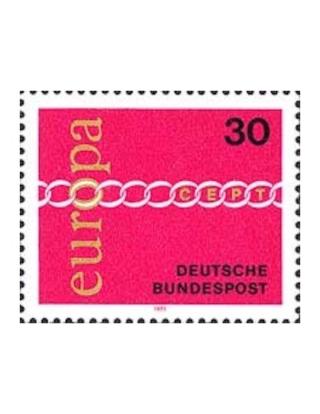 Timbre Poste Europa Allemagne N° 0539 N** philatelie foxtimbre