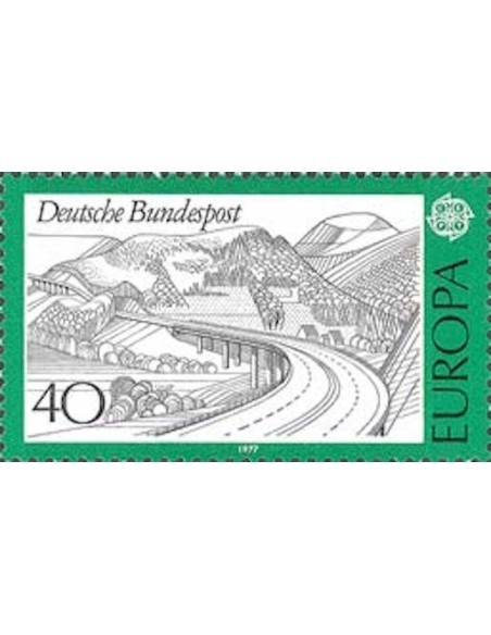 Timbre Poste Europa Allemagne N° 0781 N** philatelie foxtimbre