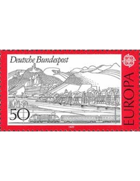 Timbre Poste Europa Allemagne N° 0782 N** philatelie foxtimbre