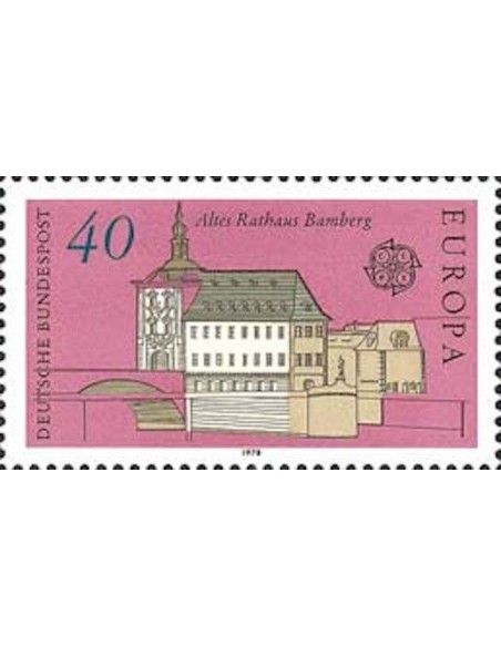 Timbre Poste Europa Allemagne N° 0816 N** philatelie foxtimbre