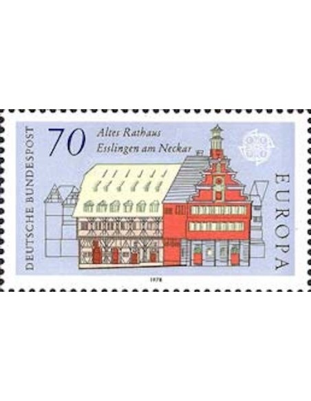 Timbre Poste Europa Allemagne N° 0818 N** philatelie foxtimbre