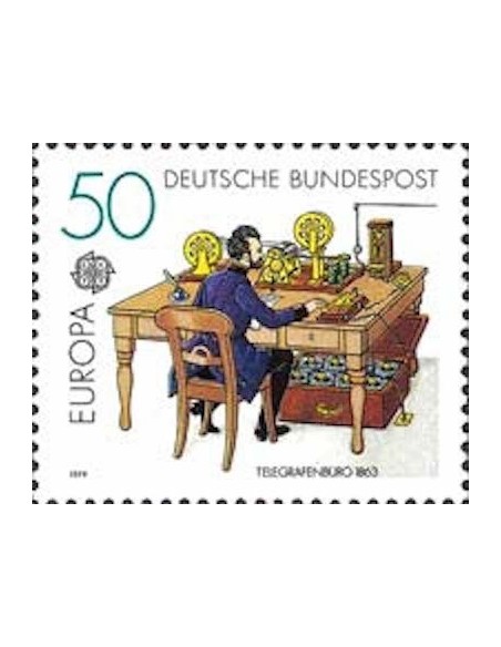 Timbre Poste Europa Allemagne N° 0855 N** philatelie foxtimbre