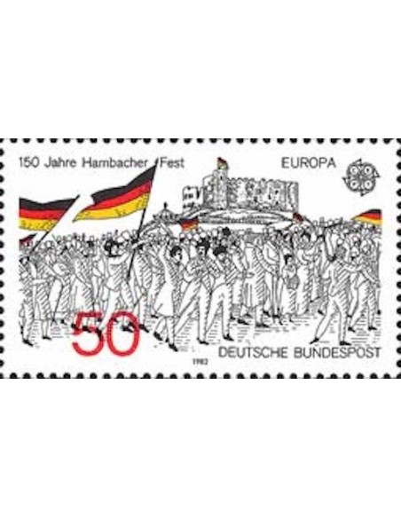 Timbre Poste Europa Allemagne N° 0962 N** philatelie foxtimbre